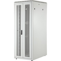 Digitus Netzwerkschrank Unique Serie - 800x1000 mm (BxT), IT-Schrank hellgrau, 42 Höheneinheiten