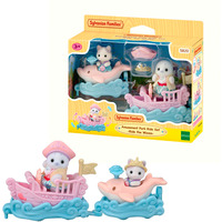 EPOCH Traumwiesen Sylvanian Families - Freizeitpark Spielset Wellenritt, Konstruktionsspielzeug 