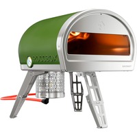 Gozney Pizzaofen Roccbox Olive olivgrün/silber, für Pizzen bis ca. Ø 30cm