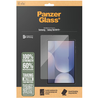 PanzerGlass Displayschutz Ultra-Wide Fit, Schutzfolie transparent, Samsung Galaxy Tab S10 FE+