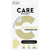 PanzerGlass Fearlessly Fashionable Case, Handyhülle gelb, Samsung Galaxy S25