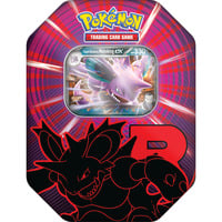 Pokémon-TCG: Tin-Box #124 Team Rocket: Team Rockets Nidoking-ex, Sammelkarten