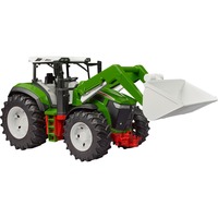 bruder 03451 Roadmax Traktor mit Frontlader, Spielfahrzeug 