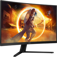 AOC CQ32G4VE, Gaming-Monitor 80 cm (31.5 Zoll), schwarz (matt), QHD, Fast-VA, Curved, HDMI, DP, HDR, 180Hz Panel