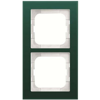 Busch-Jaeger Abdeckrahmen 2-fach grün, Retail