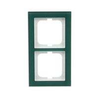 Busch-Jaeger Abdeckrahmen 2-fach grün, Retail