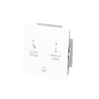 Busch-Jaeger Klingeltaster Do Not Disturb Make Up Room weiß, Retail