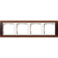 Gira Abdeckrahmen vierfach für rws Event dunkelbraun, Retail