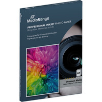 MediaRange Matt beschichtetes Fotopapier, A4, 130g/m², 100 Blatt 