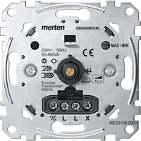 Merten Universal-Drehdimmer-Einsatz 20 bis 600 Watt/Voltampere MEG5139-0000 Retail