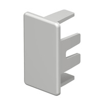 OBO Endstück zum Verschließen der Wand- und Deckenkanäle WDK HE20035RW, Befestigung/Montage weiß, Retail