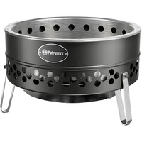 Petromax Feuerschale Tyropit Black Edition, Feuerstelle schwarz/edelstahl, Ø 57cm