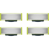 Philips Ersatzklinge OneBlade QP240/50  silber/hellgrün, 4 Stück