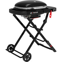 Weber Gasgrill Traveler Compact schwarz, zusammenklappbar