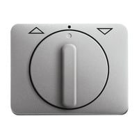 0 Zentralscheibe Jalousie mit Drehgriff 1740 DR-266, Abdeckung titan, Retail