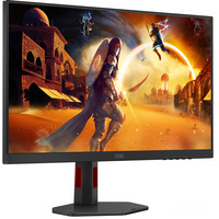 AOC Q27G4ZR, Gaming-Monitor 68.6 cm (27 Zoll), schwarz (matt)/rot, QHD, Fast-IPS, HDMI, DP, 240Hz Panel
