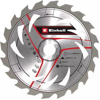 EINHELL Kreissägeblatt HM, Ø 165 x 20mm, 1,6mm, 20Z für Tauchsäge TE-PS 165, Akku-Handkreissäge TE-CS 18/165-1 Li u.a.