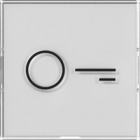 Gira Wippe mit großem Beschriftungsfeld und Symbol Tür Retail