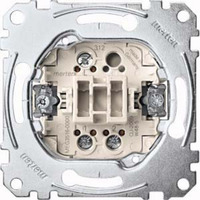 Merten Aus- und Wechselschalter Einsatz einpolig 16 Ampere 250 Volt Wechselstrom Retail