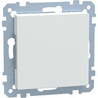 Merten Blindabdeckung mit zentraler Abdeckplatte, Unterputz, glänzend, Thermoplast, 73x73x23 mm weiß (glänzend), Retail