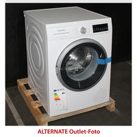 Siemens WU14UT70 iQ500, Waschmaschine weiß/schwarz