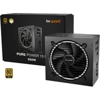 be quiet! Pure Power 13 M 550W, PC-Netzteil schwarz, 1x 12-Pin High Power GPU, 2x PCIe, Kabel-Management , 550 Watt
