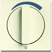 Busch-Jaeger Zentralscheibe mit Drehgriff und Aufdruck, Abdeckung Retail