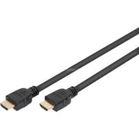 Digitus HDMI Ultra High Speed Anschlusskabel, mit Ethernet, UHD 8K, Typ A schwarz, 2 Meter