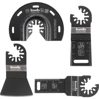 EINHELL Multitool-Set 49708850, 4-teilig, Sägeblatt-Satz  für Holz, Kunststoff, für Multifunktionswerkzeuge