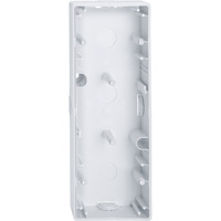 Merten Aufputzgehäuse 3-fach weiß, Retail