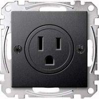 Merten Steckdosen Einsatz anthrazit, Retail