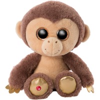 NICI Glubschis Schlenker Affe Hobson, Kuscheltier braun/beige, Safari, 25 cm