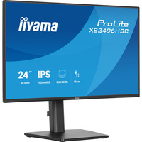 iiyama ProLite XB2496HSC-B1, LED-Monitor 60.5 cm (24 Zoll), schwarz (matt), FullHD, IPS, HDMI, DP, USB-C, USB-Hub, 144Hz Panel