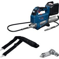 Bosch Professional Akku-Fettpresse GFP 18V-10 Professional solo, 18Volt blau/schwarz, ohne Akku und Ladegerät
