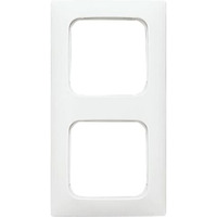 Busch-Jaeger Rahmen zwei fach, Abdeckung weiß, Retail