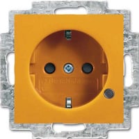 Busch-Jaeger Schutzkontakt Steckdosen Einsatz orange, Retail