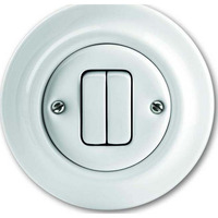 Busch-Jaeger Serienschalter Einsatz 2002/5 UJ-64 weiß, Retail