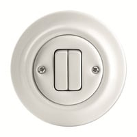 Busch-Jaeger Serienschalter Einsatz 2002/5 UJ-64 weiß, Retail