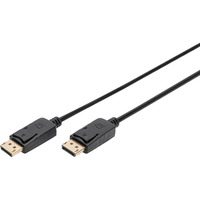 Digitus DisplayPort Anschlusskabel, Full HD 1080p schwarz, 1 Meter