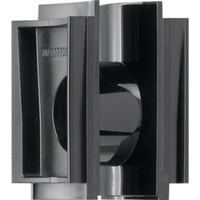 Gira Verbindungsstück für Aufputz-Gehäuse Studio, Adapter schwarz, Retail