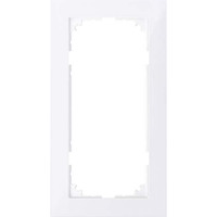 Merten Decor Rahmen zwei fach weiß, Retail