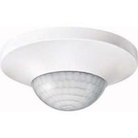 Merten Präsenzmelder mit KNX-Bus, Unterputz, Kunststoff, Erfassungswinkel 360 Grad, Typ 630819, Bewegungsmelder weiß (matt), Retail