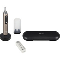  Oral-B iO Series 10 , Elektrische Zahnbürste gold/schwarz, Lunar Gold