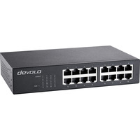 devolo Gigabit Ethernet Switch 16 Port 7235 schwarz