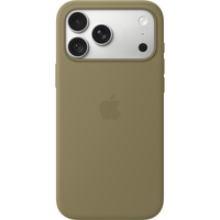 Apple Silikon Case mit MagSafe, Handyhülle olivgrün, iPhone 18 Pro Max