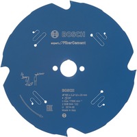 Bosch Professional EXPERT Fibre Cement Kreissägeblatt, Ø 165mm, 4Z Bohrung 20mm, für Handkreissägen
