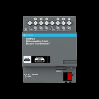 Busch-Jaeger Heizungsaktor sechsfach für Busch-free@home, Typ 6254/0.6, REG, 230 Volt Retail