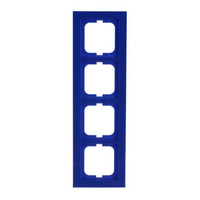 Busch-Jaeger Rahmen 4-fach blau, Retail