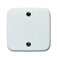 Busch-Jaeger Zentralscheibe für Zugschalter Reflex SI Schraubbefestigung, Abdeckung weiß, Retail