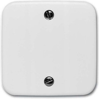 Busch-Jaeger Zentralscheibe für Zugschalter Reflex SI Schraubbefestigung, Abdeckung weiß, Retail